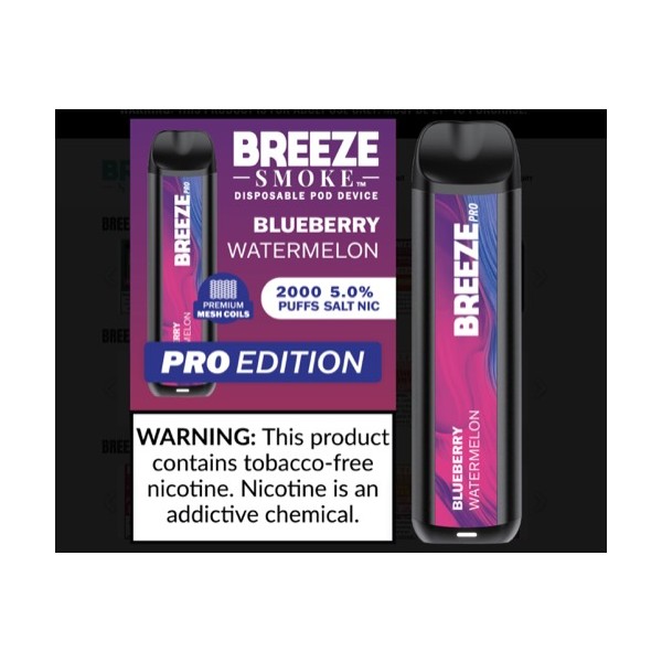 Breeze Pro 2k Disposable 10pk