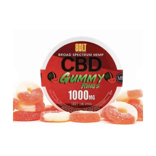 BOLT Gummy 1000MG Jar
