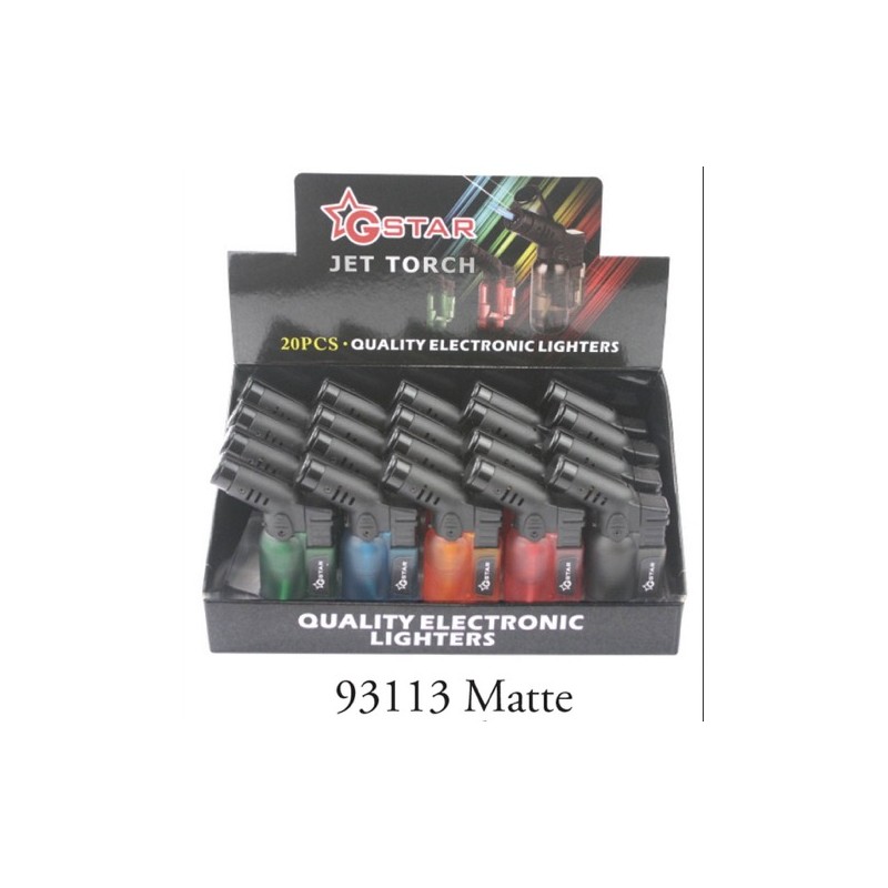 GSTAR Jet Torch Lighter (93113) 20pk