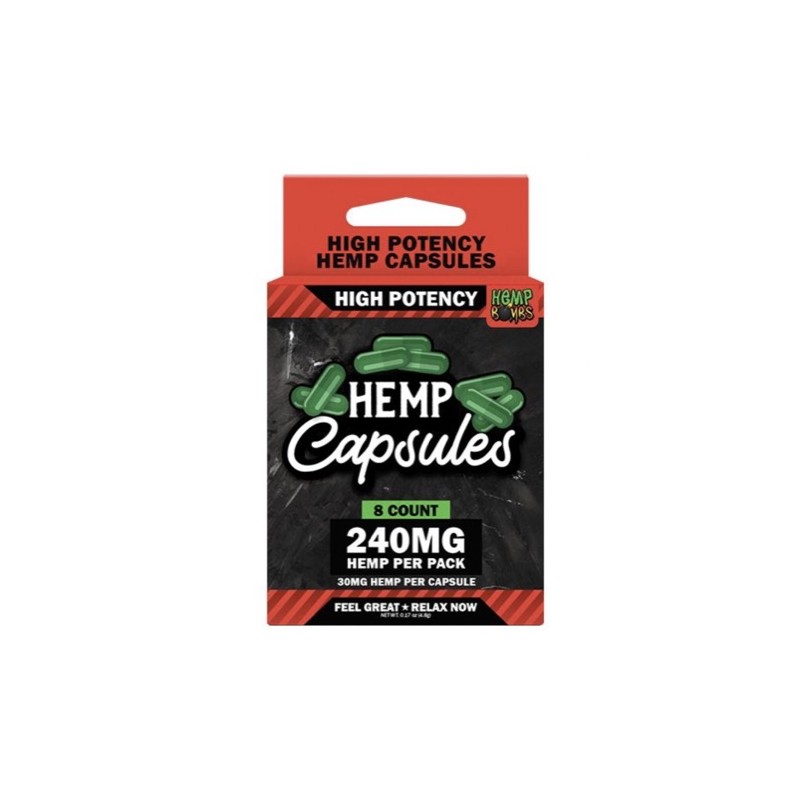 HB CBD Capsules 240mg 8pk