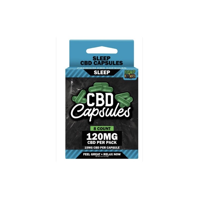 HB CBD Sleep Capsules 120mg 8pk