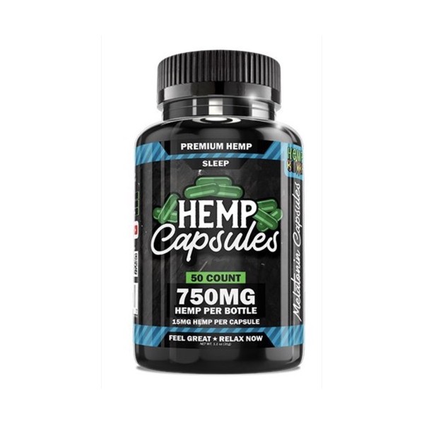 HB CBD Sleep Capsules 750mg 50ct Jar