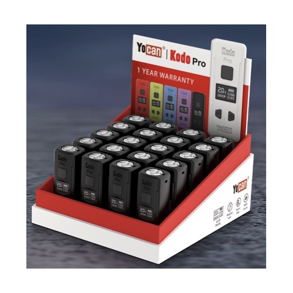 Yocan Kodo Pro Battery 20pk mix colors