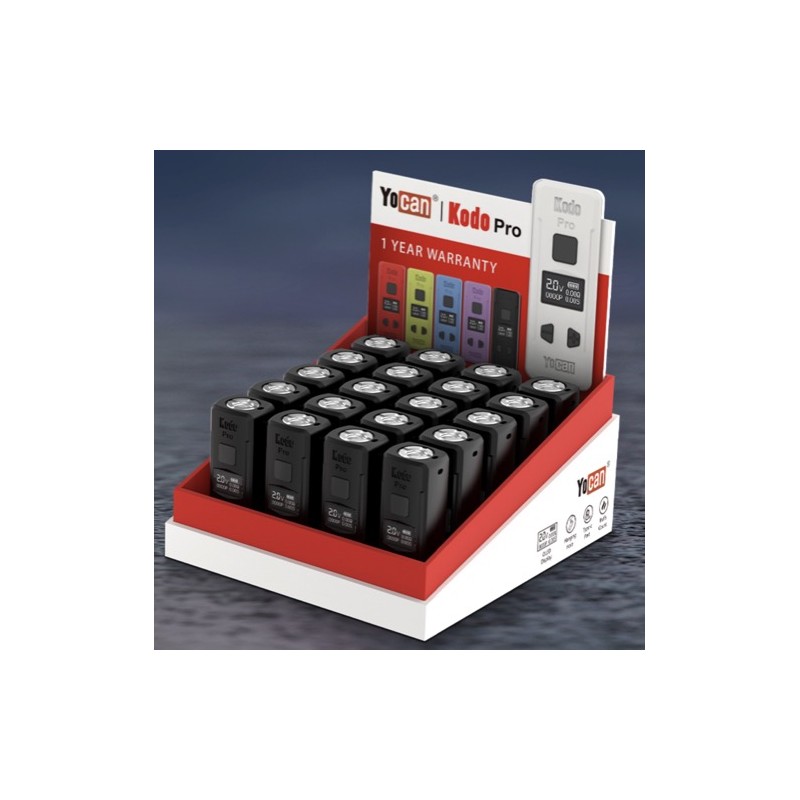 Yocan Kodo Pro Battery 20pk mix colors