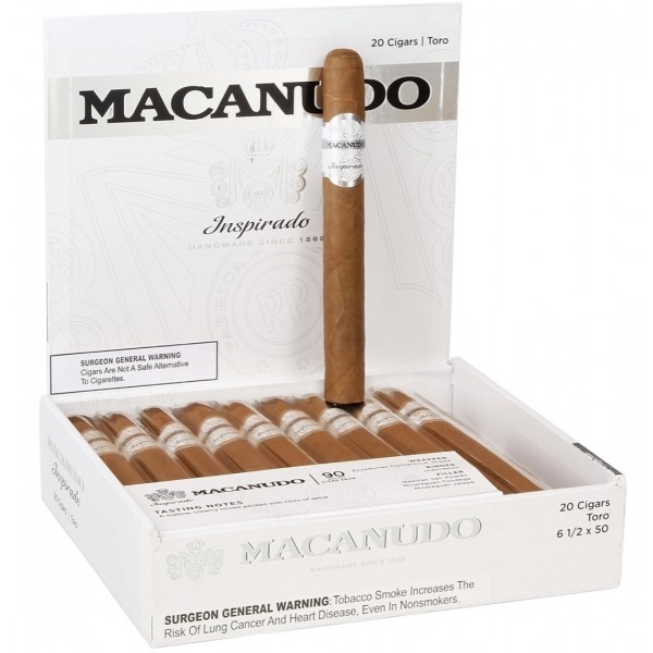 Macanudo Inspirado White Toro 20/BX