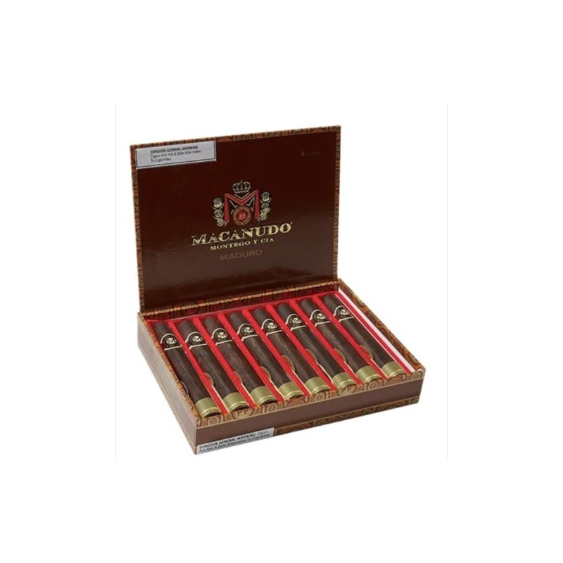 Macanudo Maduro Crystal Cigar 8/BX