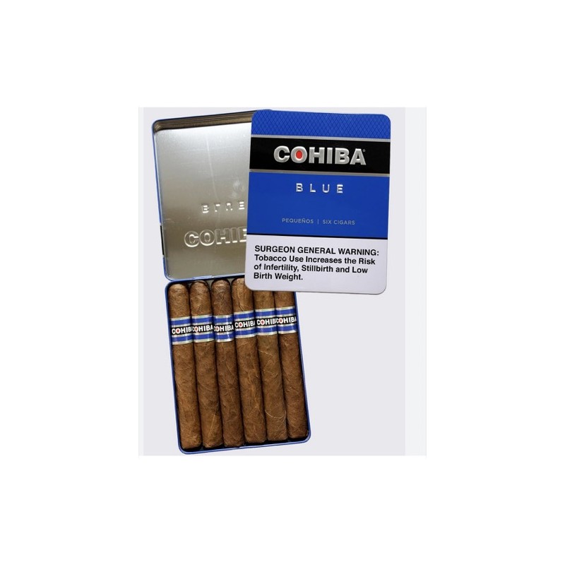 Cohiba Blue Pequenos Cigar 5/6 Tin
