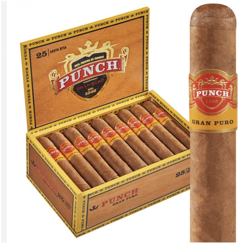 Punch Gran Puro Santa Rita Cigar 25/BX