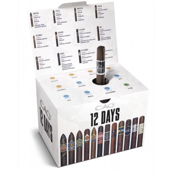 CAO 12 Day Holiday Sampler 12pk Cigars