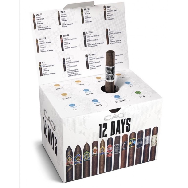 CAO 12 Day Holiday Sampler 12pk Cigars