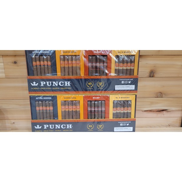 Punch 93 Rating 80 Cigars Display