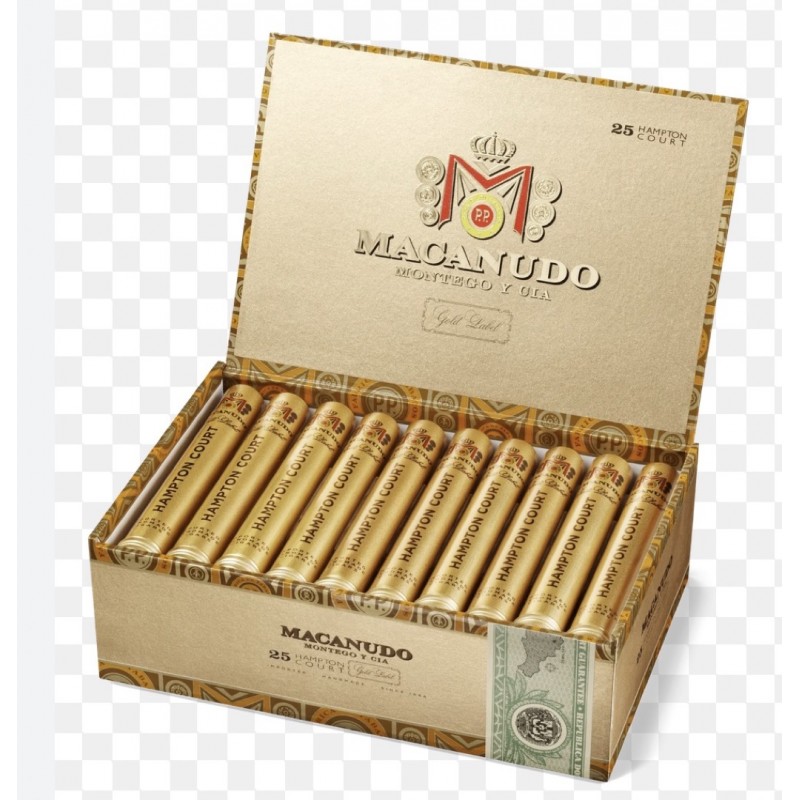 Macanudo Gold Hampton Court 25/BX Cigars