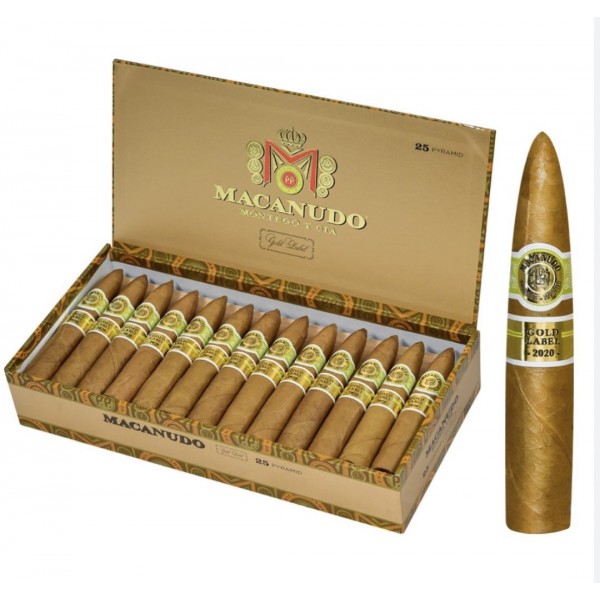 Macanudo Gold Pyramid 24/BX Cigars