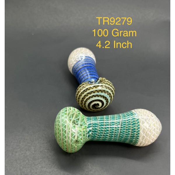 Glass Hand Pipe TR-9379