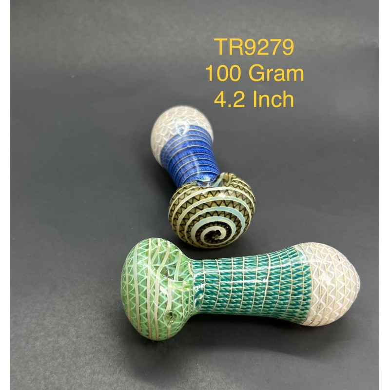 Glass Hand Pipe TR-9379