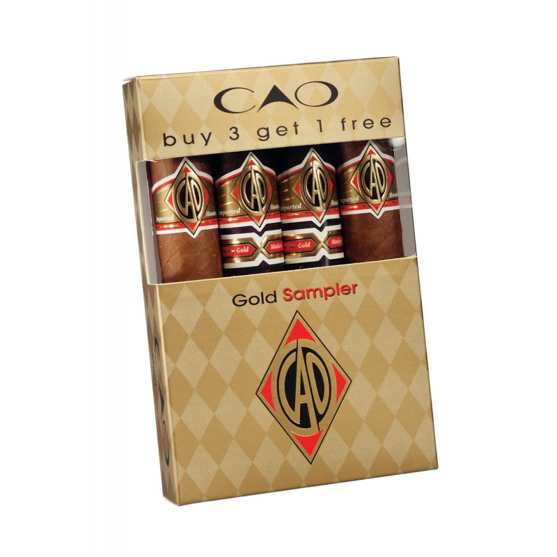 CAO GOLD Sampler 4 pack