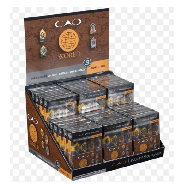 CAO World Sampler II 50/Box