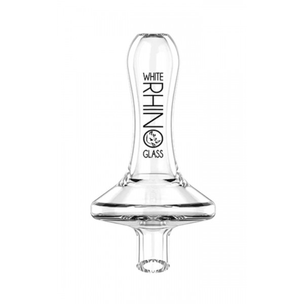 WHITE RHINO Glass Directional Carb Cap 20ct
