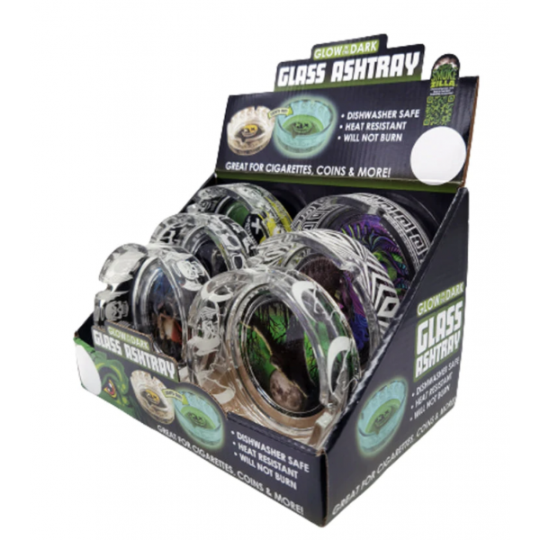 Glass Ashtray 6pk