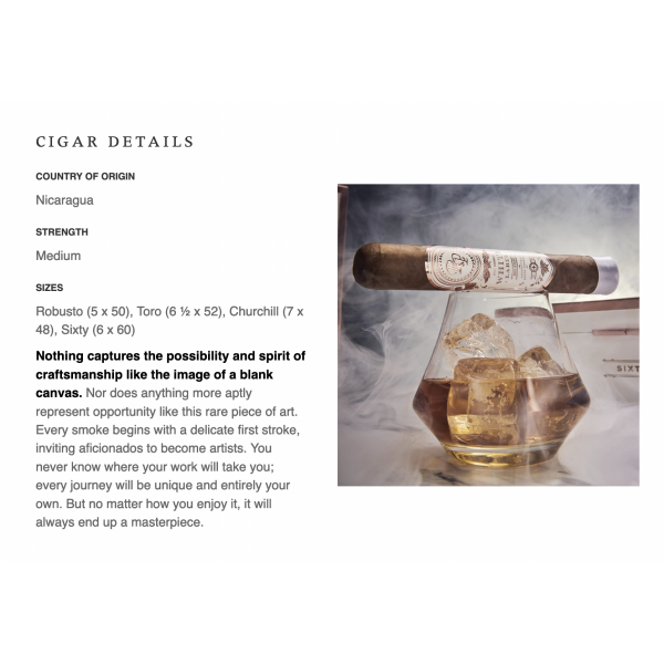 Rocky Patel White Label Robusto 20/bx