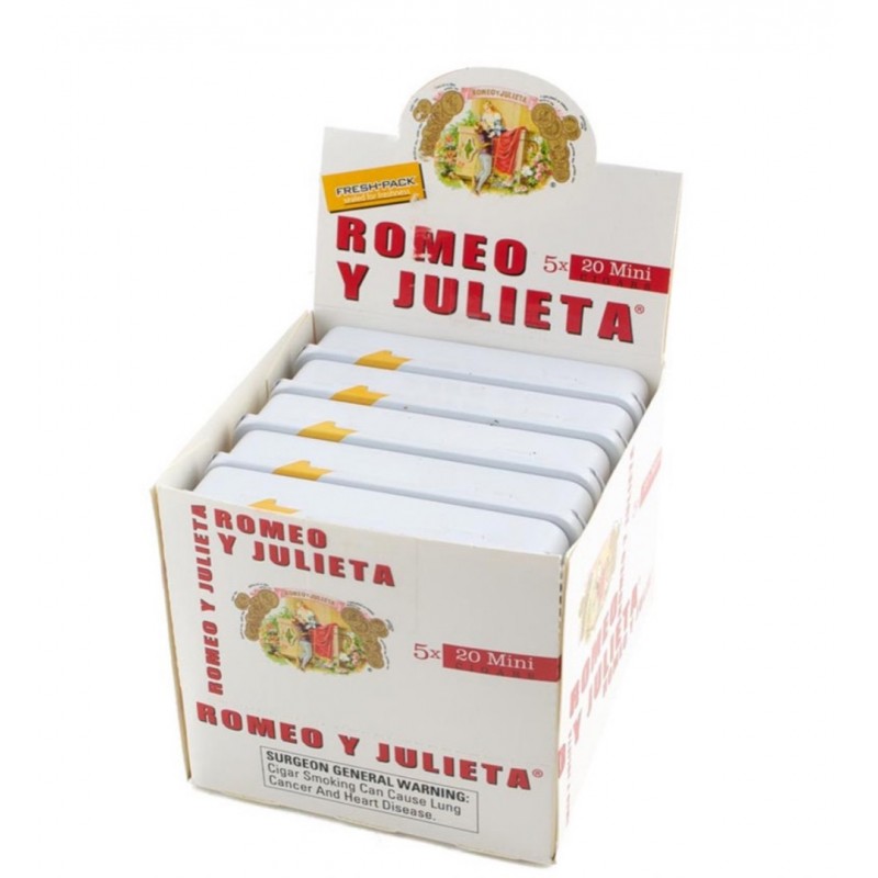 Romeo Y Julieta Spain Orginal White 5/20 Tin 100CT