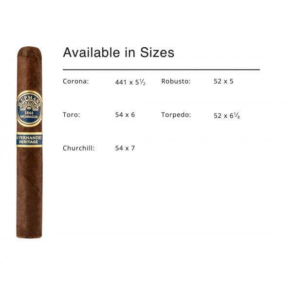 H. UPMANN Nicaragua AJ Fern Heritage Toro 20/Bx