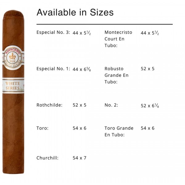 Montecristo White Series Churchill 10/BX