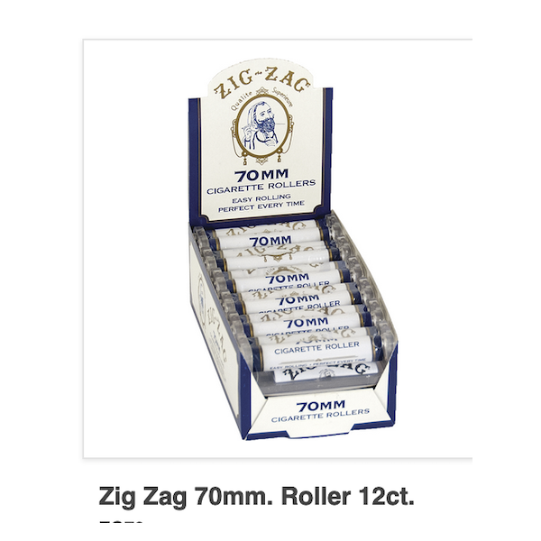 Zig Zag Roller 70mm 12pk