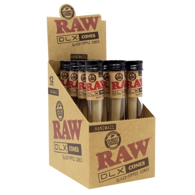 Raw DLX King Kong Glass Tip 12pk