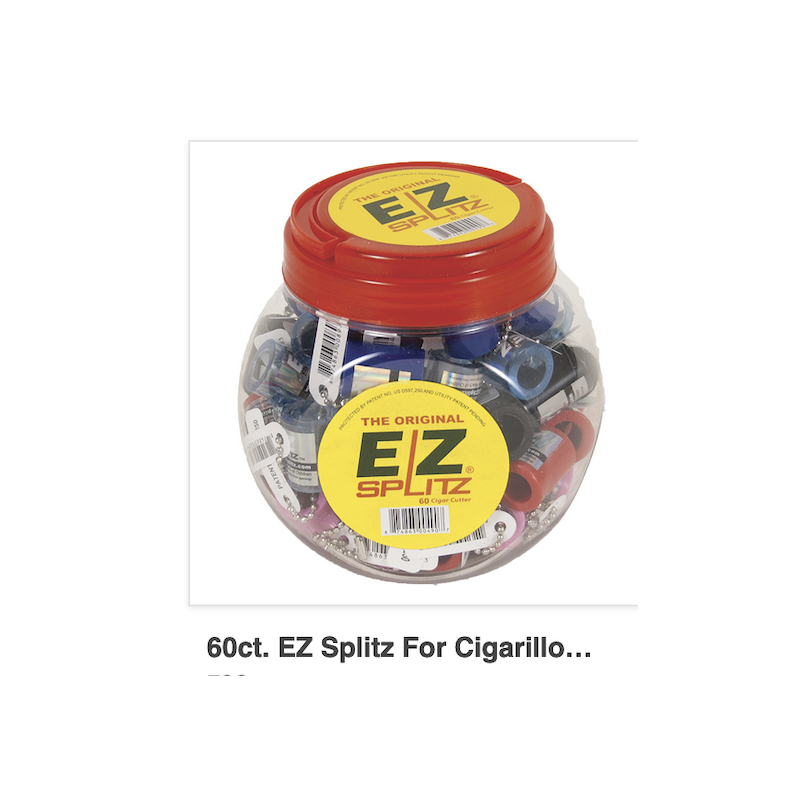 EZ Spiltz 60ct Cigar Splitter