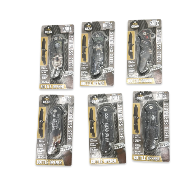 Knife with Bottle Open