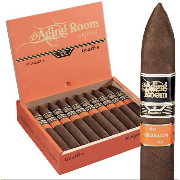 Aging Room Quattro Nicaragua Maestro Belicoso 20/BX