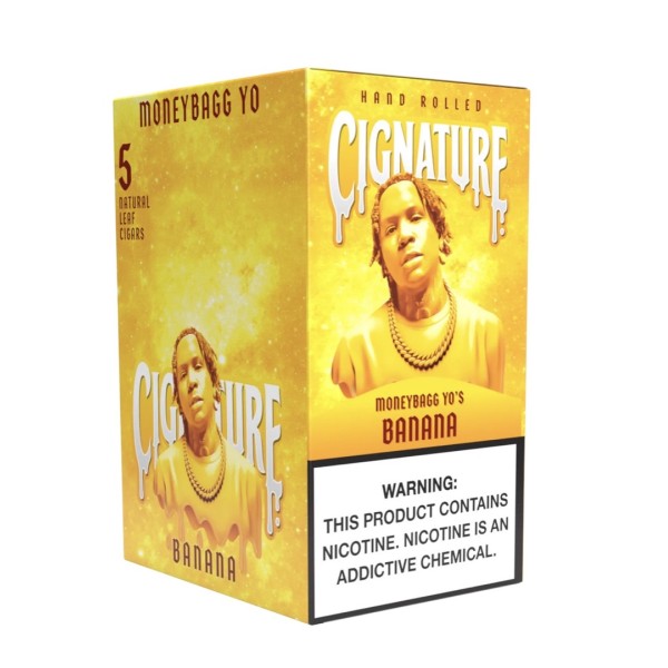 Cignature Natural Leaf Cigars 8 packs of 5 per Box