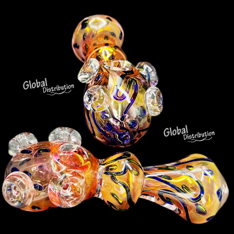 Glass Hand Pipe SH811 7"