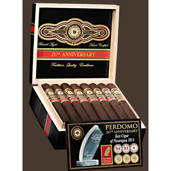 Perdomo 20th Anniversary Maduro Robusto R556 24/BX