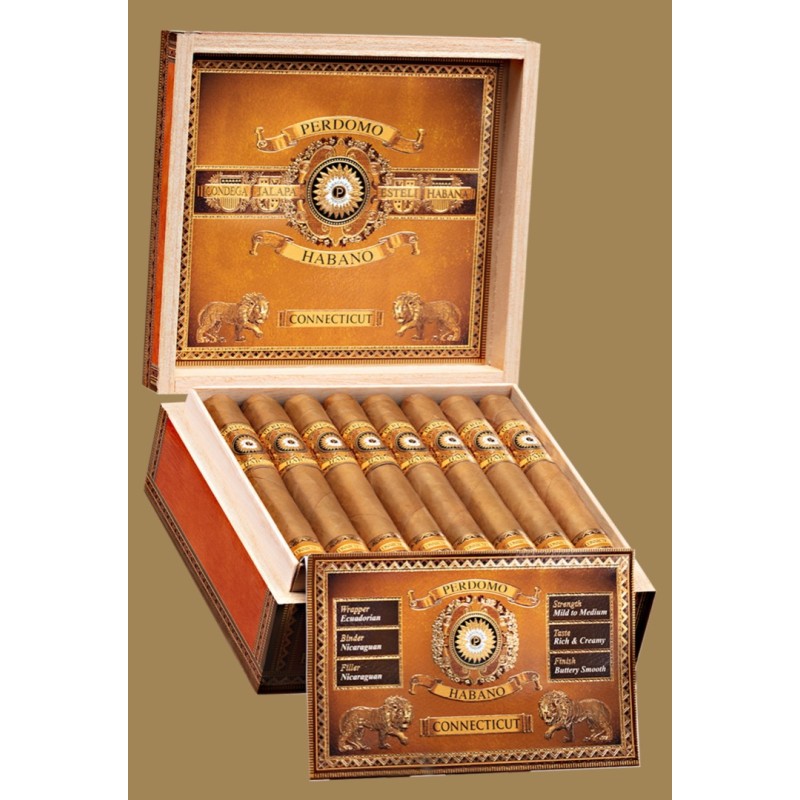 Perdomo Habano Bourbon Barrel-Aged Conn 24/BX