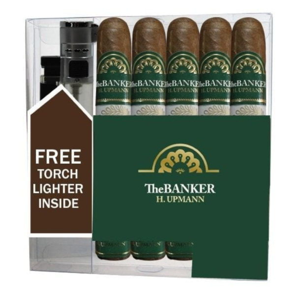 H. Upmann The Banker Annuity & Lighter 5PK 25