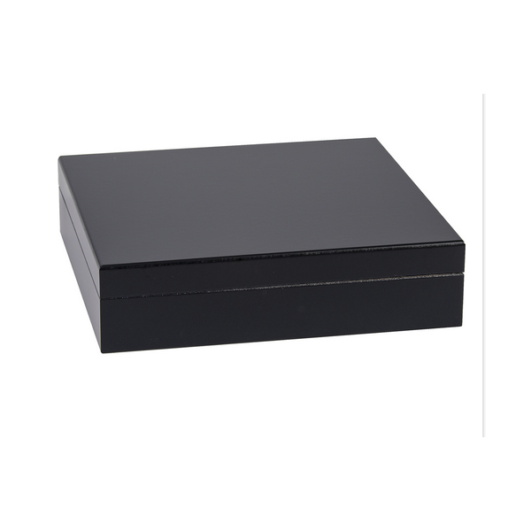 Black Matte Humidor 10/Cigars BE10BK