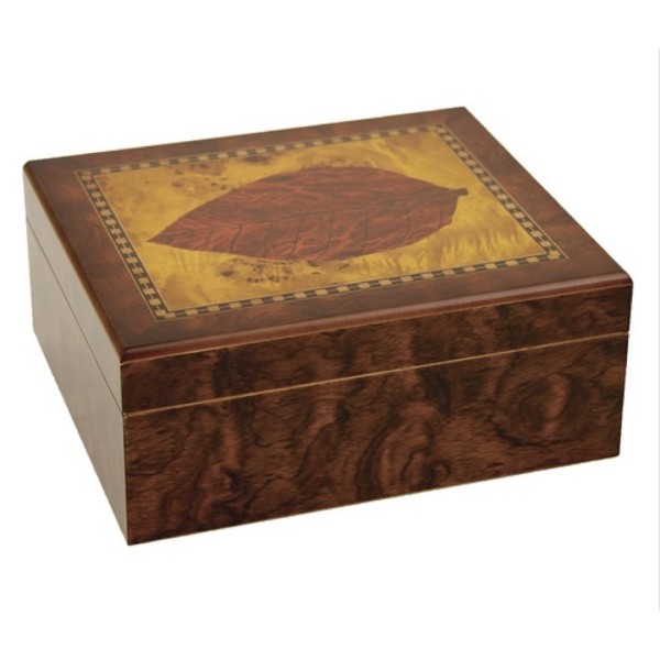 Leaf Cigar Humidor 25/Cigars (BE34)