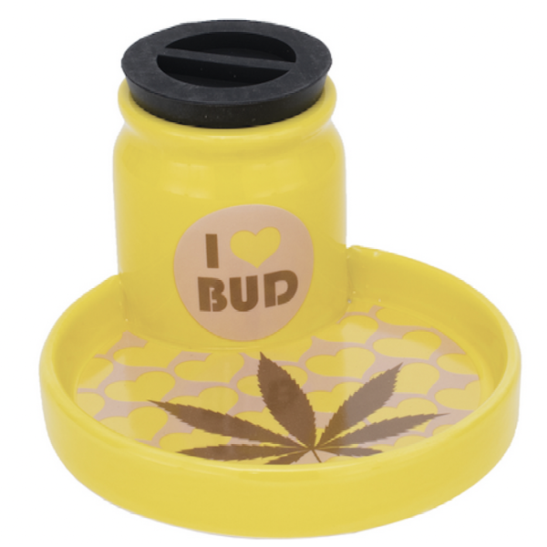 Stash Tray 6" I Love Bud 1PC