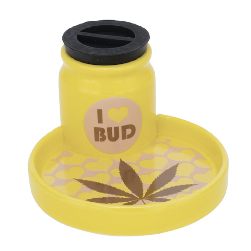 Stash Tray 6" I Love Bud 1PC