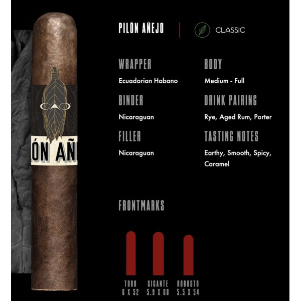 CAO Pilon Anejo Gigante 20/BX