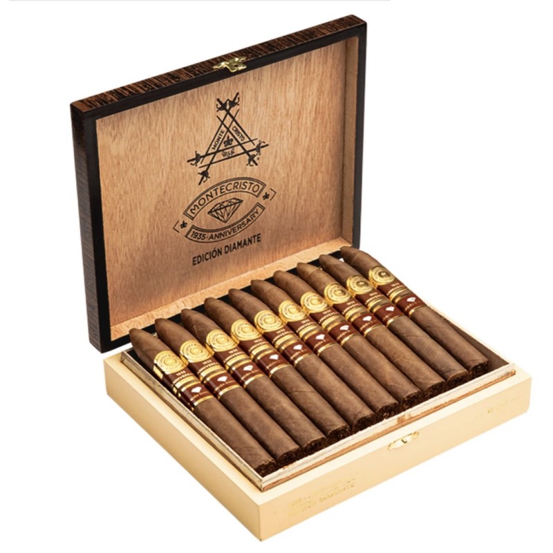 Montecristo 1935 Anniversary Edicion Diamante Churchill 10/BX