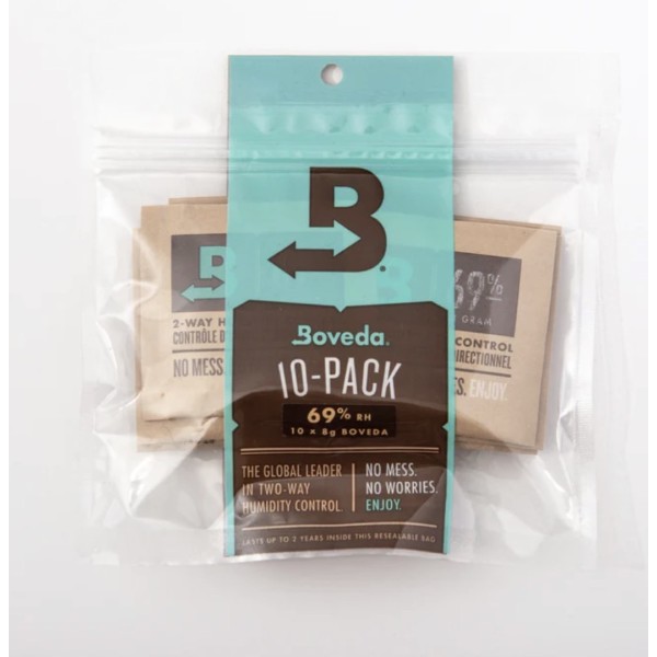 Boveda 69% RH 8G 10PK