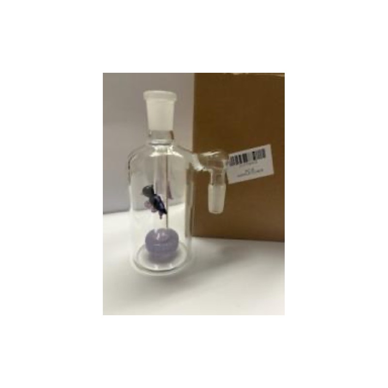 Glass Ash Catcher (AC-8) 90 Deg 14MM BEE Design