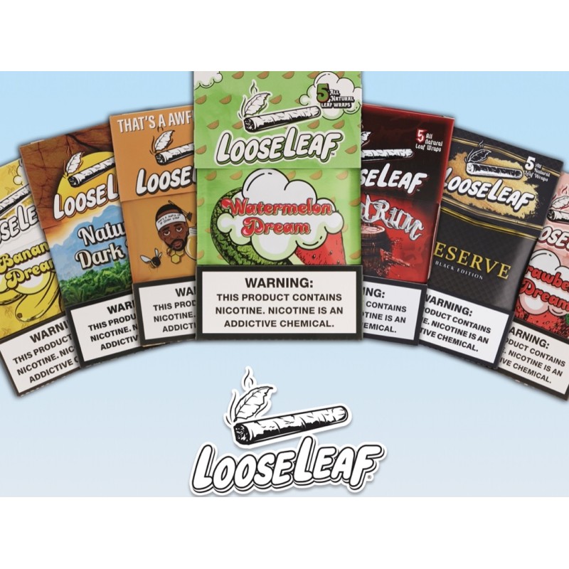 Loose Leaf Wraps 8/5PK