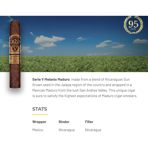 Oliva Serie V Melanio Maduro Torpedo 10/BX