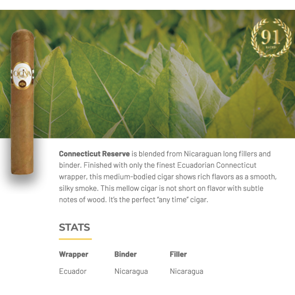 Oliva Connecticut Reserve Lonsdale 20/BX