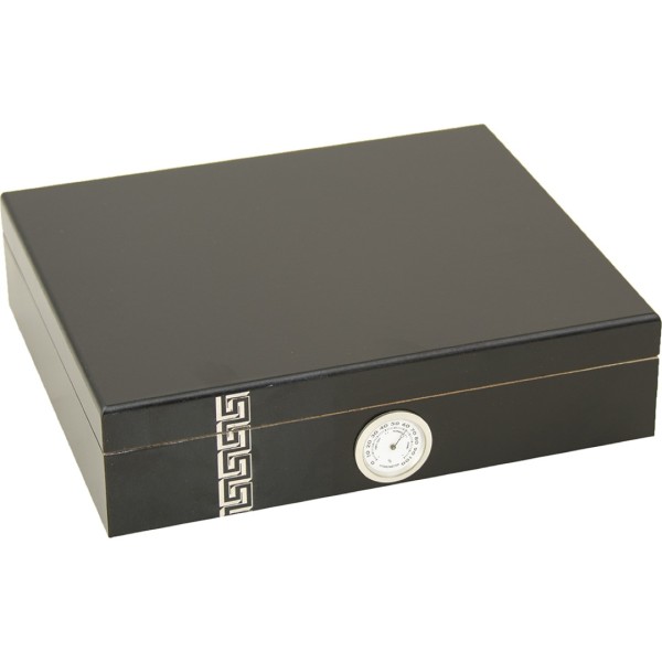 Black Cigar Humidor BE31 (Holds 12 Cigars)