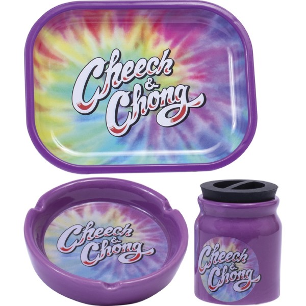 Cheech & Chong Gift Set CCGS2 - Purple Tie Dye